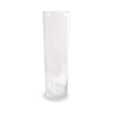 Glass Cylinder Vase, 18" H x 5" Dia
