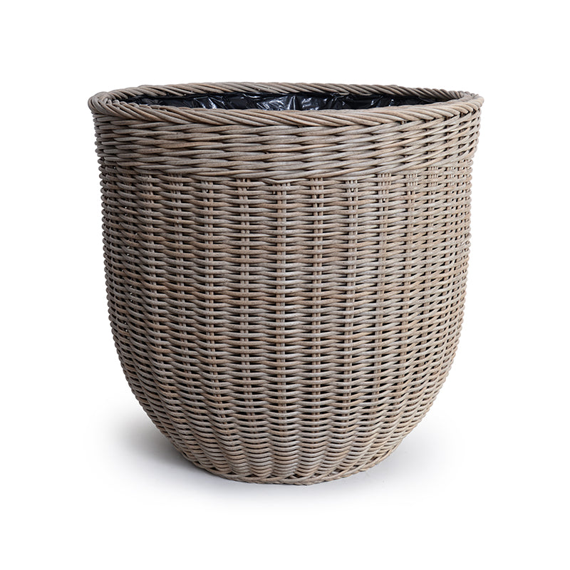 rattan plant pots Synthetic Rattan UV Basket – New Growth Designs