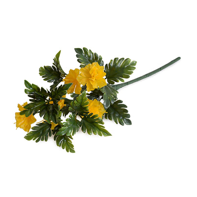 Coleus Leaf Branch w/Yellow Flowers 26"