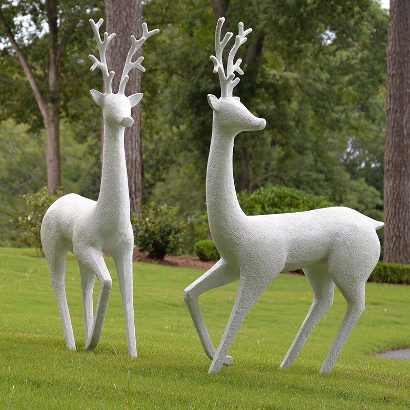 Standing Deer, Set of 2