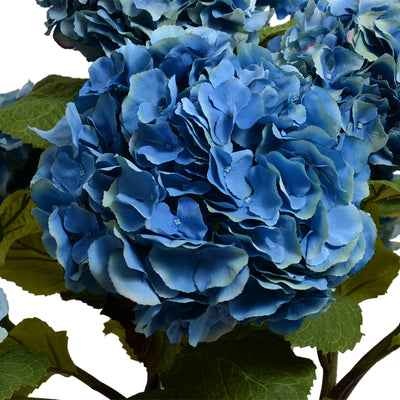 Hydrangea Bush, Large, 29"H - Blue