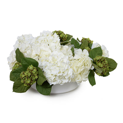 Hydrangea Centerpiece 12"H