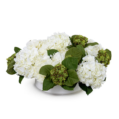 Hydrangea Centerpiece 12"H