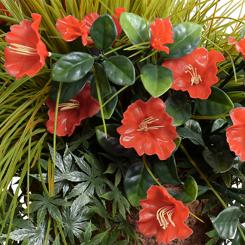 Petunias & Japanese Maple Arrangement