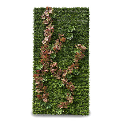 4' x 8' Green Wallscape Kit - Tea Leaf, Ivy, Succulents