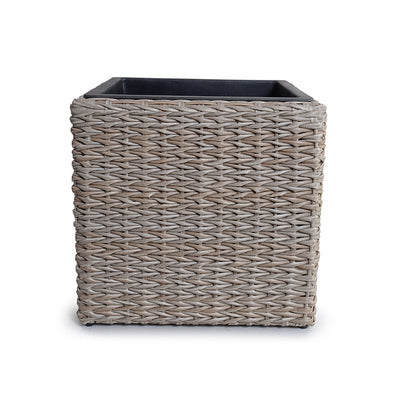 Synthetic Wicker UV Basket, 21"W x 20"H