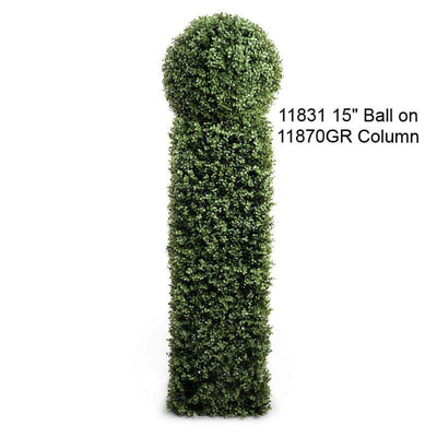 Boxwood Column, 42"H - New Growth Designs
