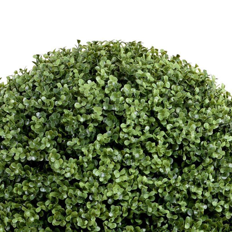 39" Boxwood Ball in Fiberglass Cube Pot - New Growth Designs