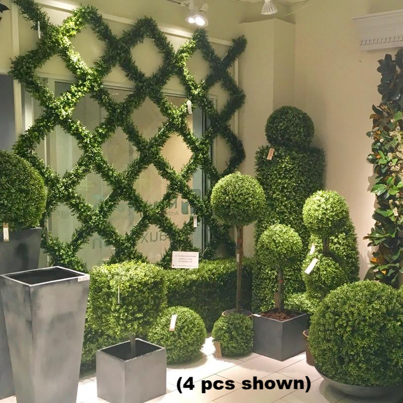 faux plant trellis Boxwood Garden Trellis 42" – New Growth Designs