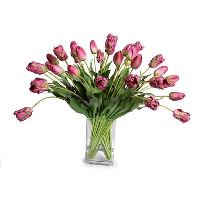 Tulip Arrangement - Burgundy - New Growth Designs
