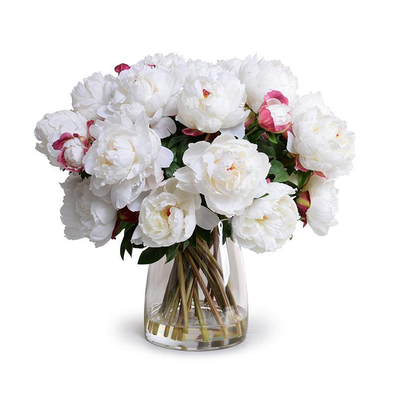Peony Bouquet (Large) - White - New Growth Designs