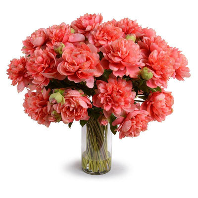 Large Peony Bouquet - Coral - New Growth Designs