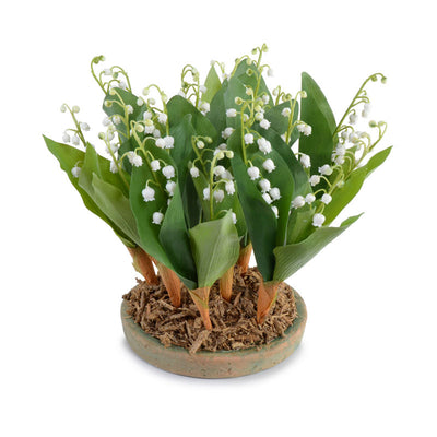 Lily of the Valley Dish 11"H