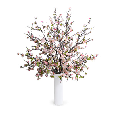 Cherry Branches Arrangement in Ceramic - Light pink