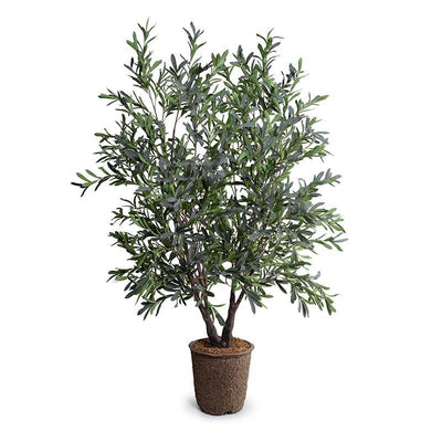 Wholesale Faux Olive Tree Double-trunk Indoor 5.5 Foot Tall - New Growth Designs