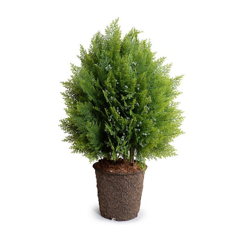 UV Resistant Artificial Arborvitae Shrub Wholesale Outdoor 32 Inches Tall - New Growth Designs