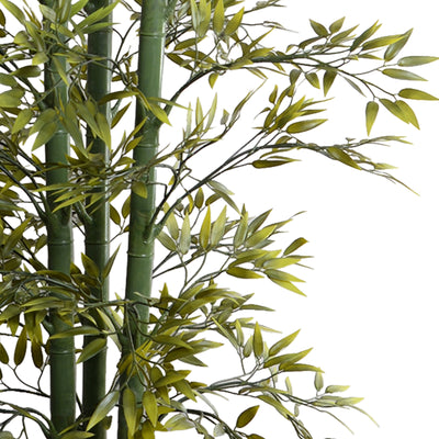 Bamboo Tree w/3 Stalks - 9'H -Yellow-green