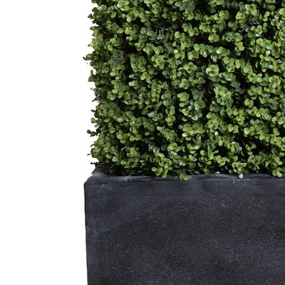 42"L x 62"H Boxwood Hedge with planter - New Growth Designs