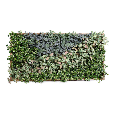 Wall Scape panel (mixed plants), 25.5" x 49.5"