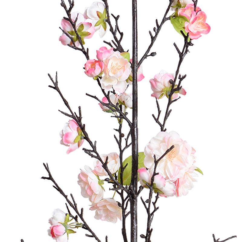 Cherry Blossom flower branch, 60"L - Light Pink