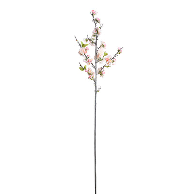 Cherry Blossom flower branch, 54"L - Light Pink