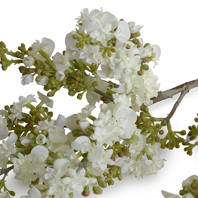 Lilac Branch, 38" L - White - New Growth Designs