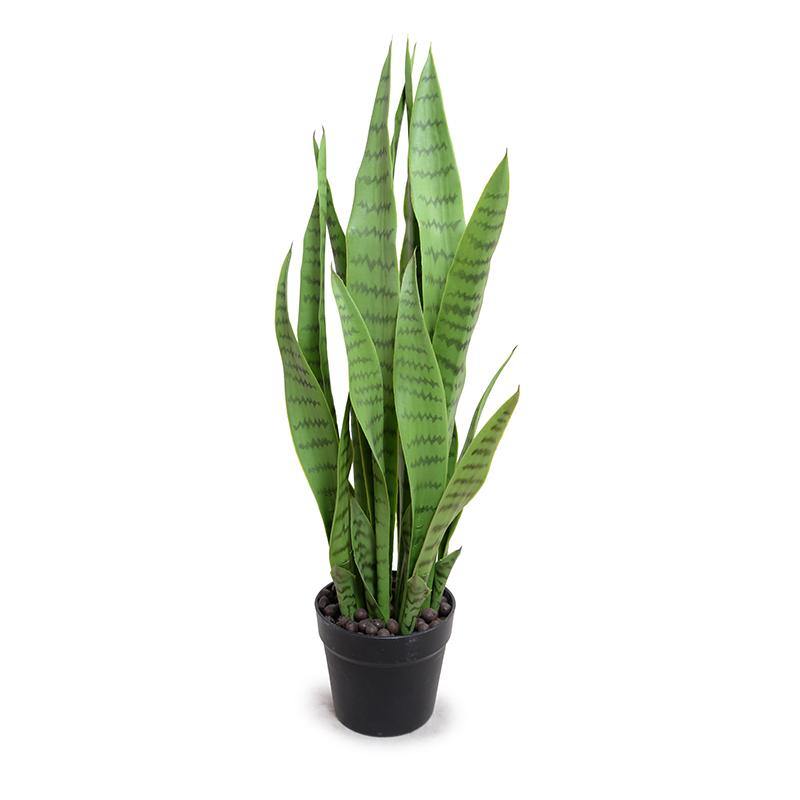 Wholesale Artificial Snake Plant in Round Pot Indoor 29 Inches Tall - New Growth Designs