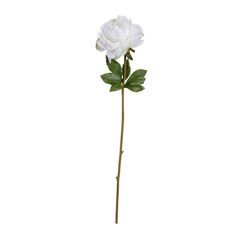 Peony Stem with Leaves, 28" - New Growth Designs